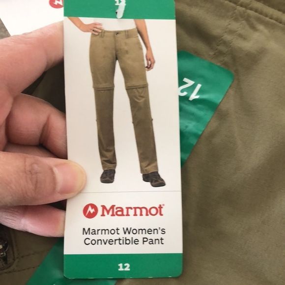 MARMOT WOMENS CONVERTIBLE PANTS SZ 12 - Picture 7 of 11